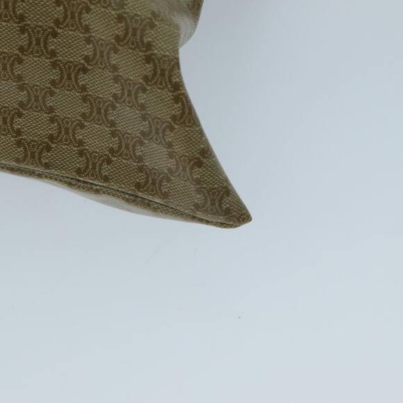 CELINE Macadam Canvas Shoulder Bag Coated Canvas Beige - Picture 10 of 16